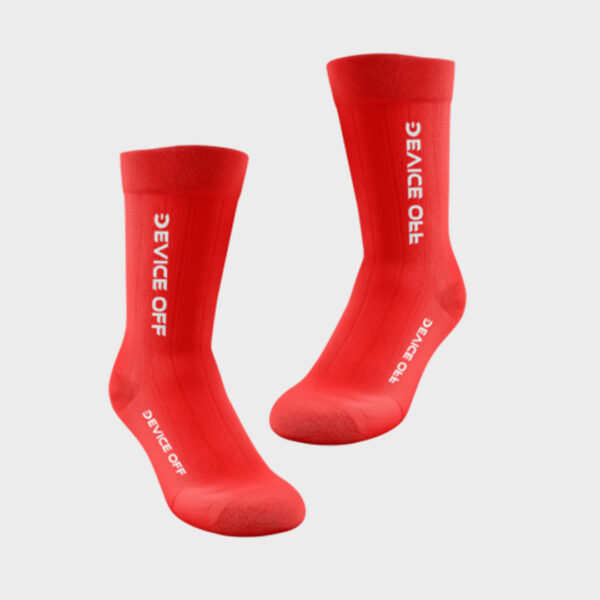 Device Off - Socks 01 Red