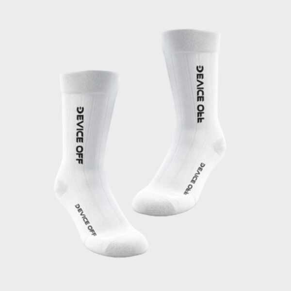 Device Off - Socks 01 White